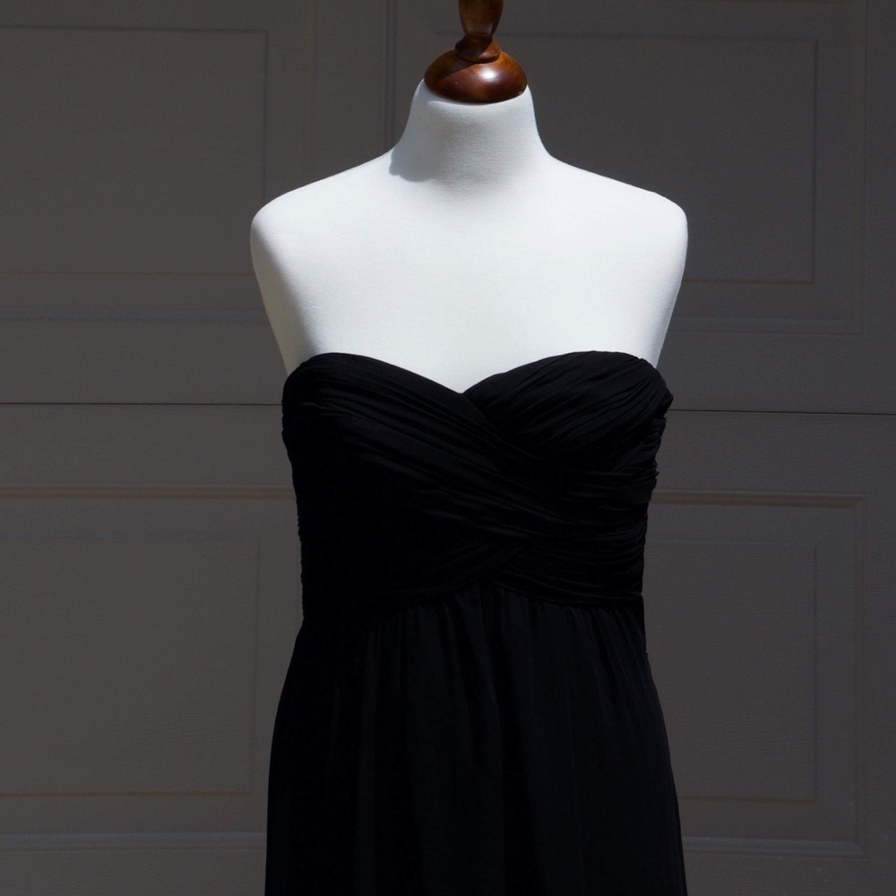 Ralph Lauren sweetheart chiffon gown